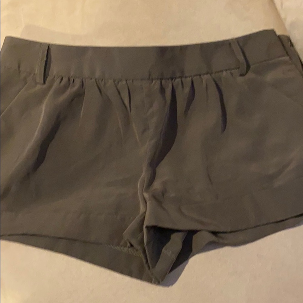 Express Rayon silk style shorts .Dress up or down